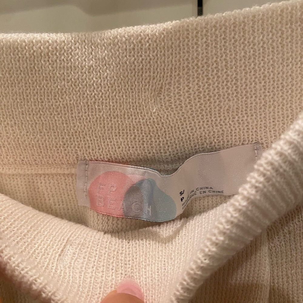 BNWOT free people Beach knit sweat pants - Picture 6 of 7
